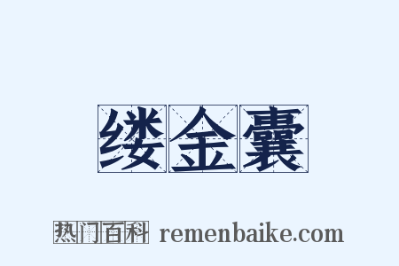 缕金囊是什么意思的图片